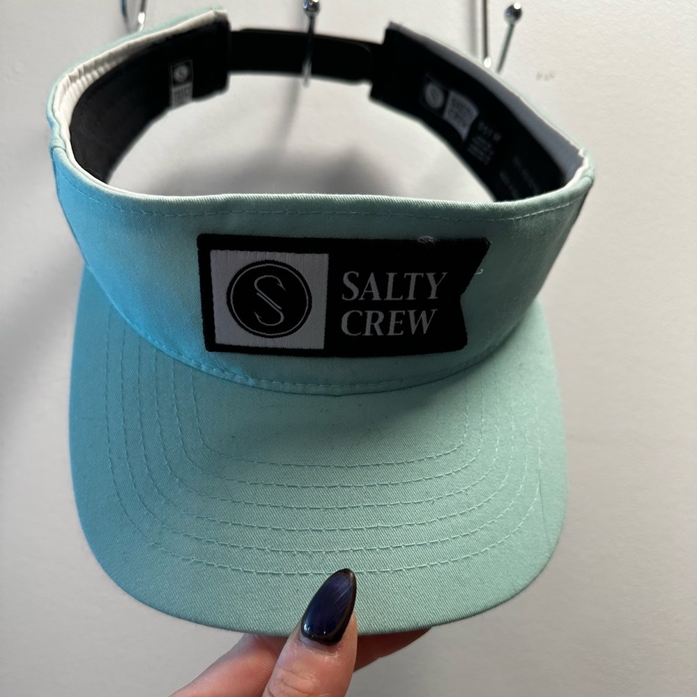 Salty Crew Aqua Blue Visor – OSFM